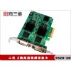 雙路多接口VGA\HDMI\DVI\色差采集卡支持一機多卡